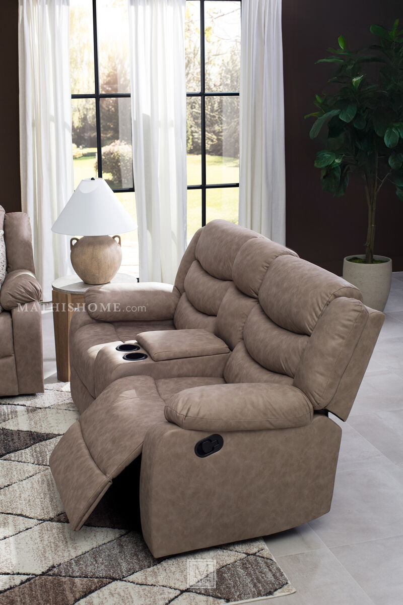 Silverfox Reclining Loveseat