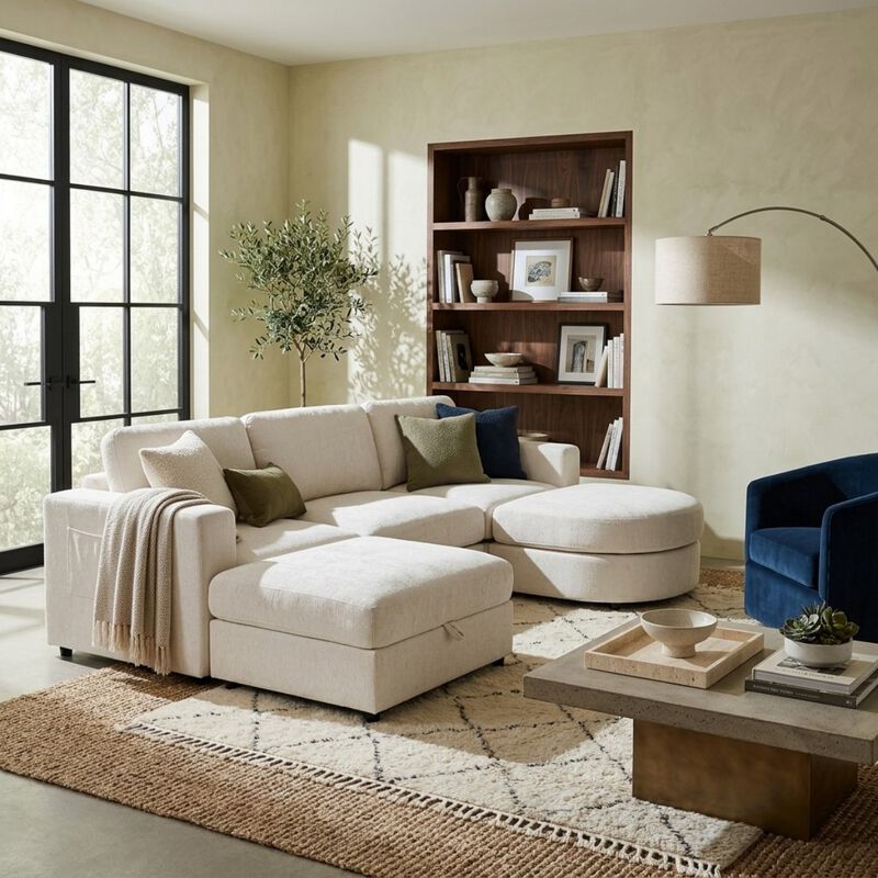 Krasul U Shaped Sectional Sofa image number 3