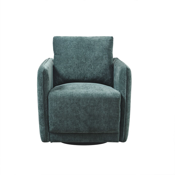 Gracie Mills Jaylah Upholstered 360Â° Swivel Chair