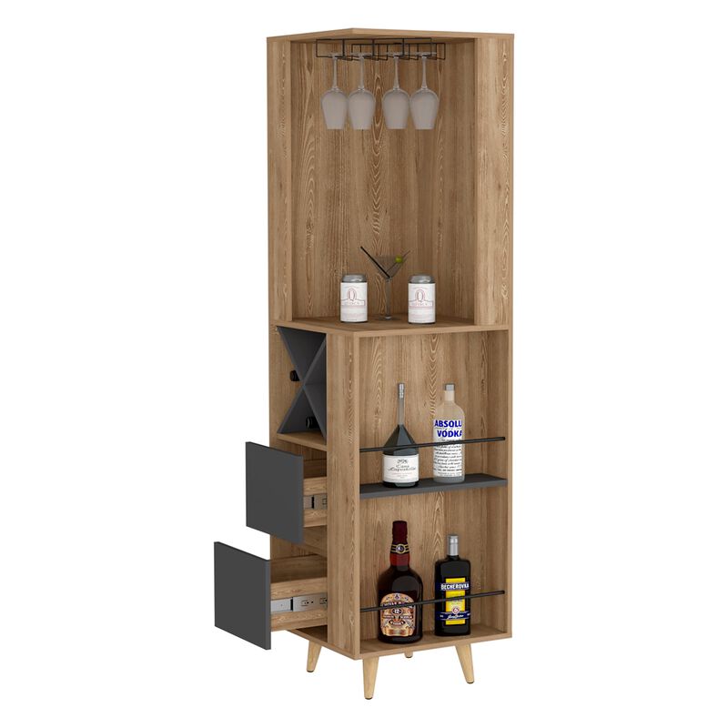 Ziton Corner Bar Cabinet
