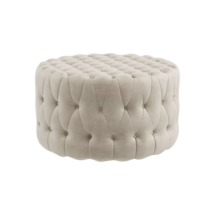 Storage Ottoman, Comfortable Upholstered Footrest and Bench for Sofa or Bed