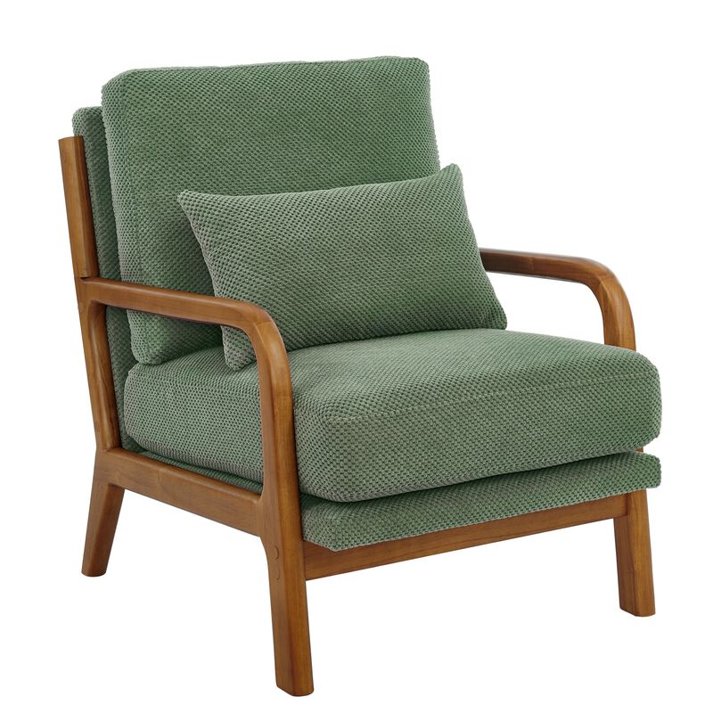 Zitrig Wooden Lounge Chair image number 0