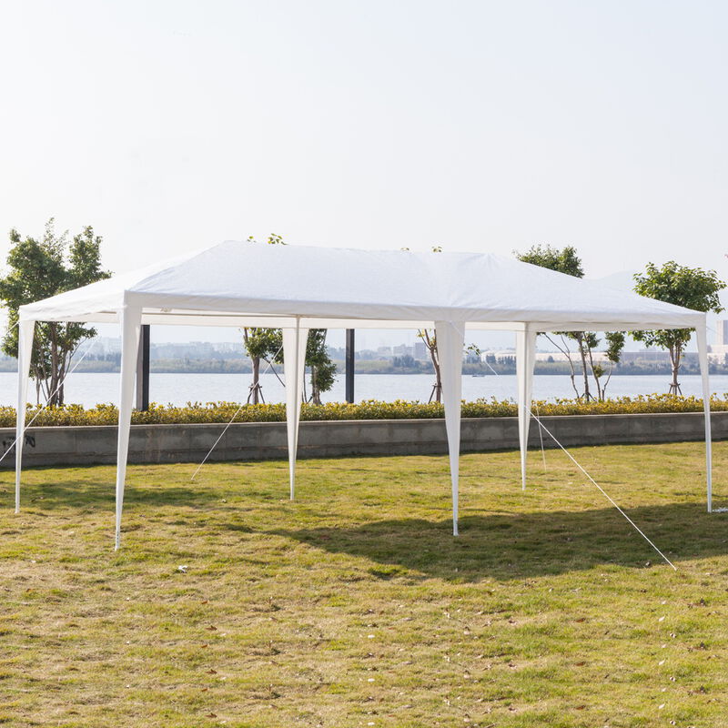 Plastic Sprayed Iron Pipe Outdoor Tent for Events, Parties, and Gatherings