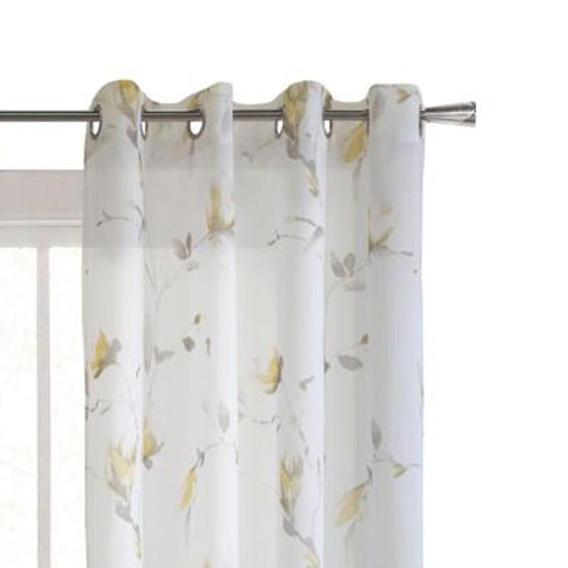 Commonwealth Symphony Grommet Curtain Panel Window Dressing - 52x84", Yellow