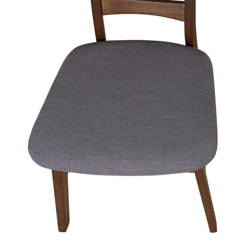 Liberty Furniture Panel Back Side Chair- Grey (RTA)- Set of 2 Contemporary Brown image number 2