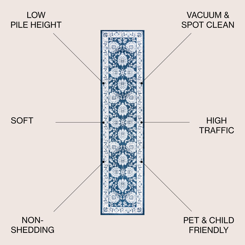 Cherie French Cottage Area Rug