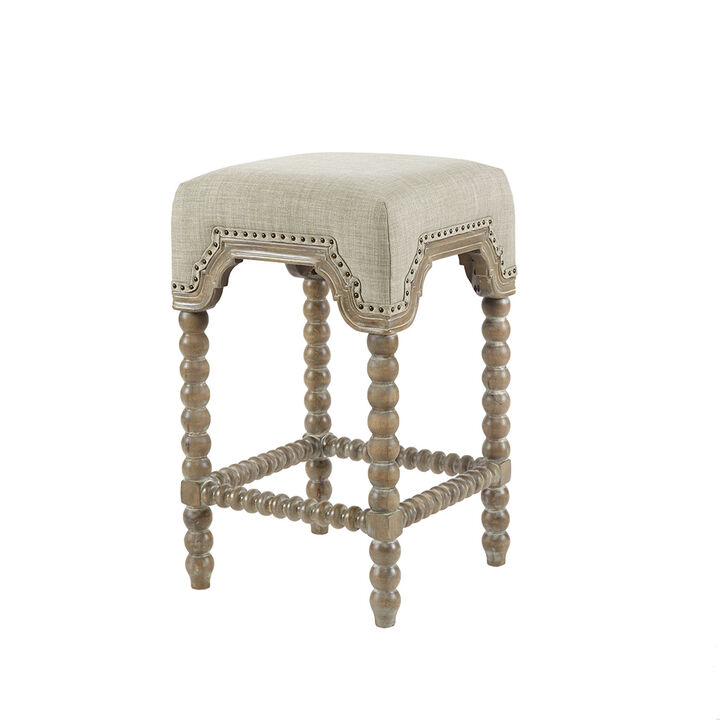Gracie Mills Walton Elegant Farmhouse Counter Stool