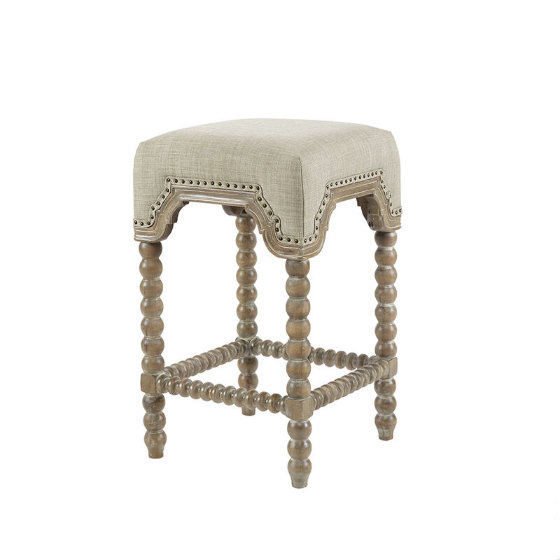 Gracie Mills Walton Elegant Farmhouse Counter Stool
