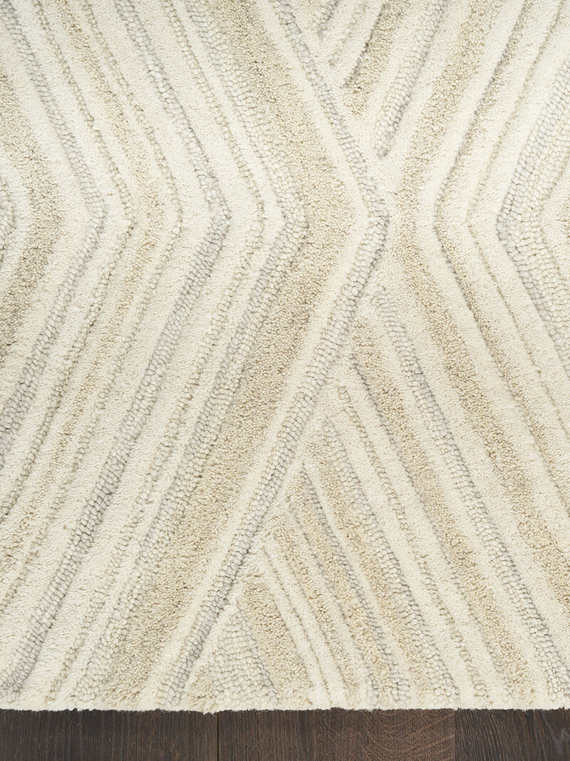 Graceful GRU03 Ivory 8'6" x 11'6" Rug image number 2