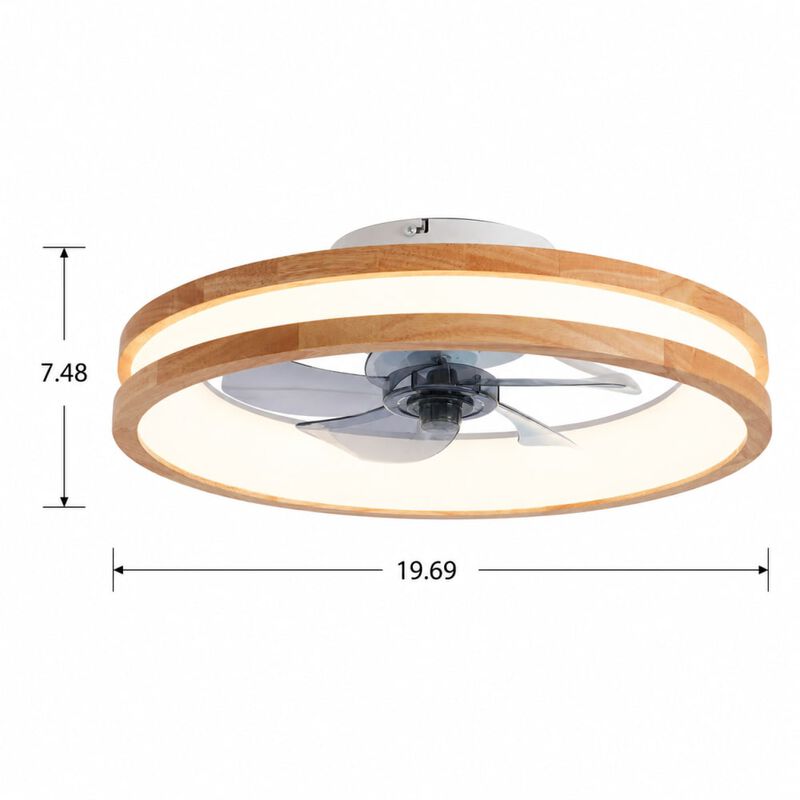 Flush Mount Ceiling Fan image number 1