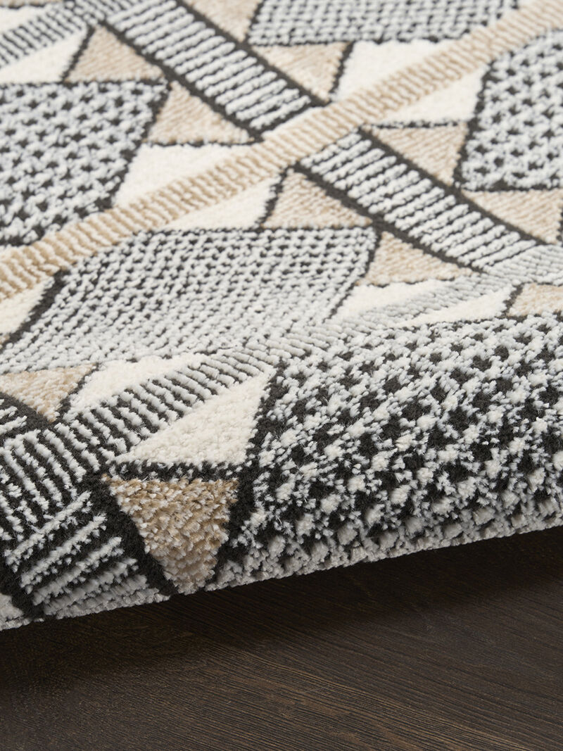 Nordic NRC06 Ivory/Multicolor 8' x 10' Rug