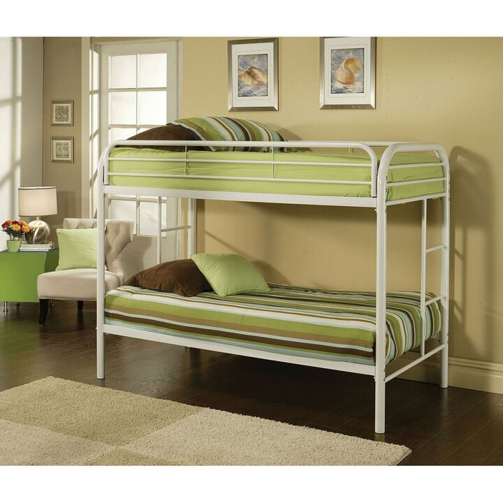 Thomas Bunk Bed (Twin/Twin) in White