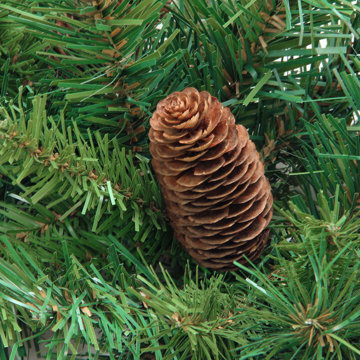 50' x 14" Dakota Red Pine Commercial Artificial Christmas Garland - Unlit