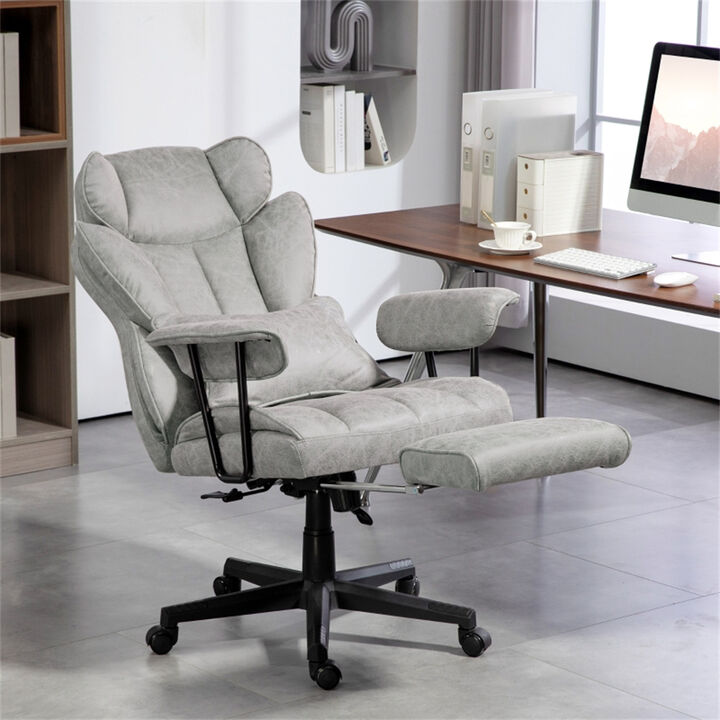 Office Chair with Massage, Adjustable Back, and Swivel Base