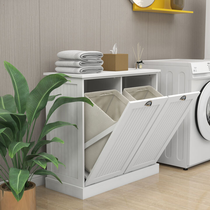 TATEUS Laundry Sorter Cabinet