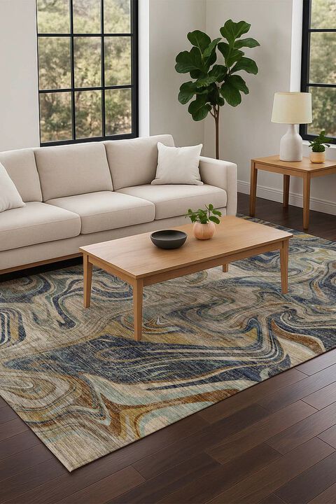 Nexus NX6 Navy 9' x 12' Rug