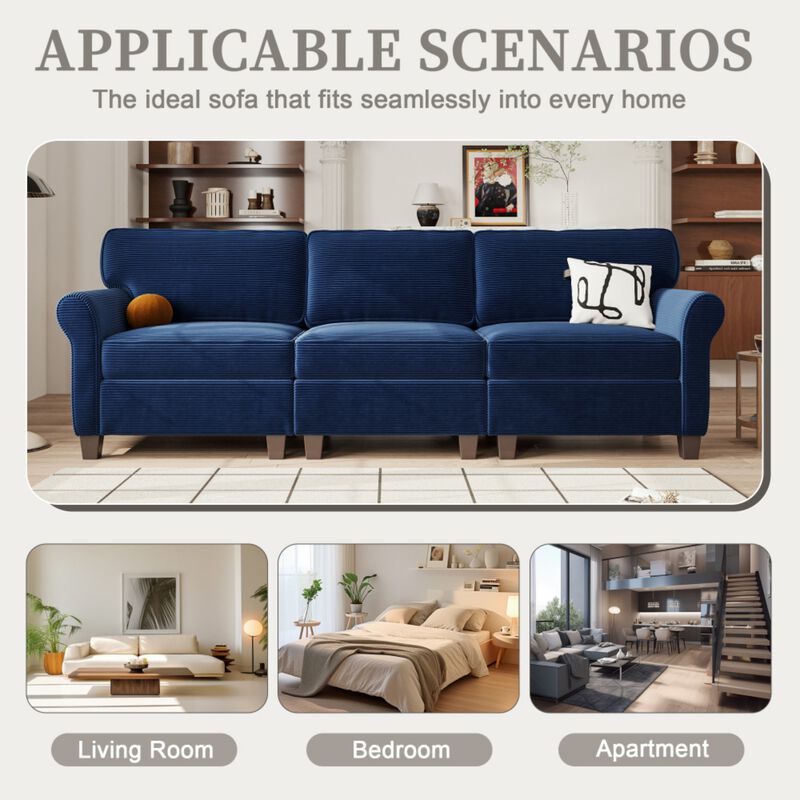 Kupkex U-Shaped Sectional Sofa image number 7