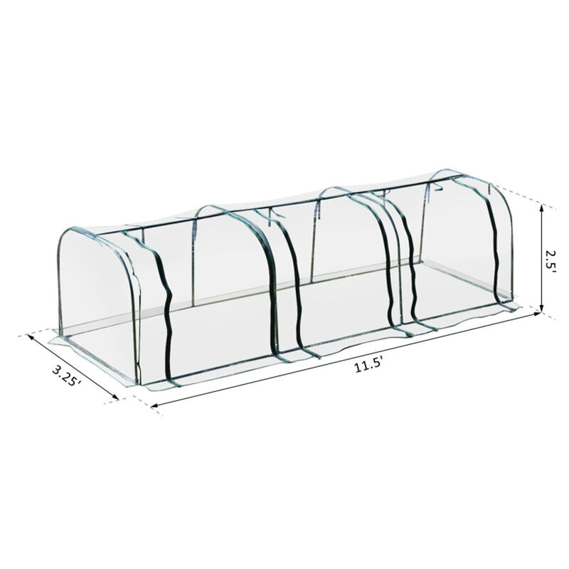 Portable PVC Mini Greenhouse for Indoor and Outdoor Gardening