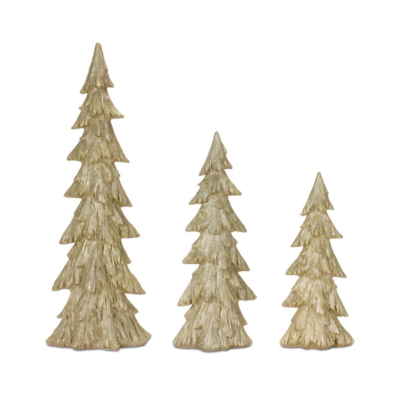 Tree for Holiday Decor, Seasonal Decoration, or Natural Home Accent (Set of 3)