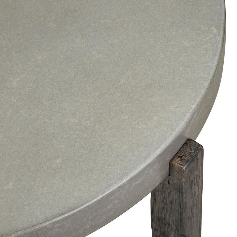 Liberty Furniture Cascade End Table in Wirebrush Rustic Brown image number 3