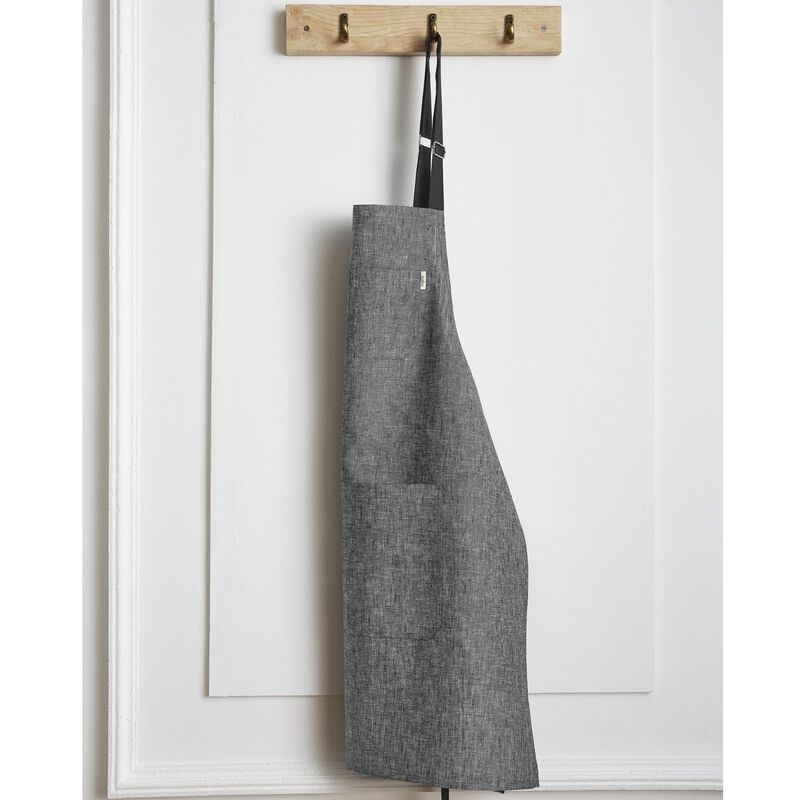 Solino Home 100% Pure Linen Apron - Kitchen Linen image number 2