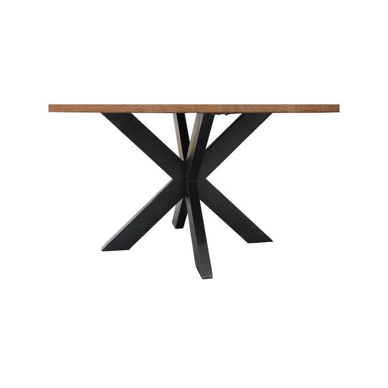 Alex Hamilton Logan 60 Round Dining Table In Natural Finish