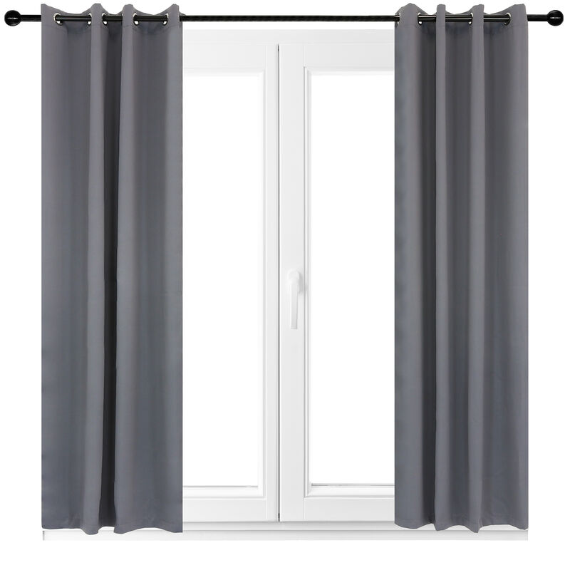 Sunnydaze Outdoor Blackout Curtain Panel - 52 in x 108 in