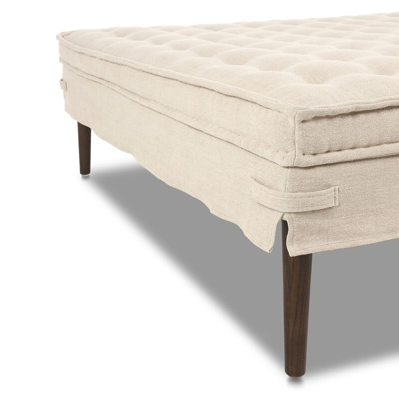 Cole 48" Broadway Dune Ottoman