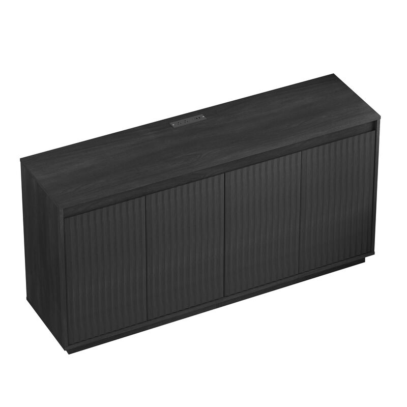 Sedzan Modern Freestanding Sideboard Cabinet image number 0