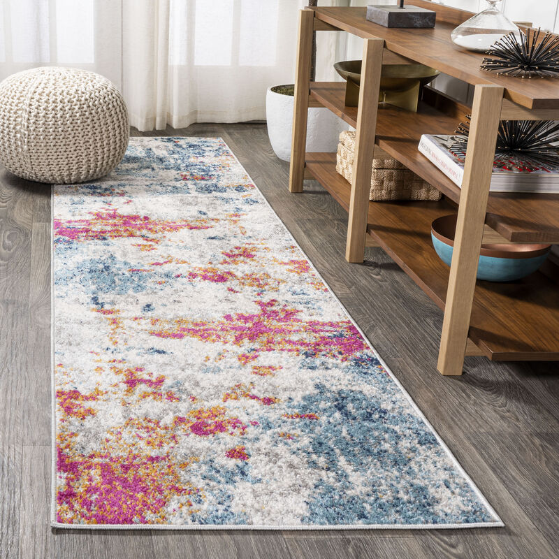 Sunset Modern Abstract Area Rug