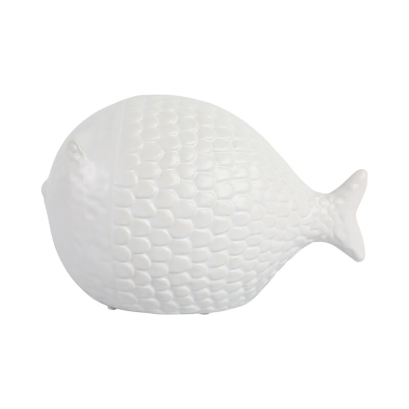 10" Scaled Fish Figurine image number 3