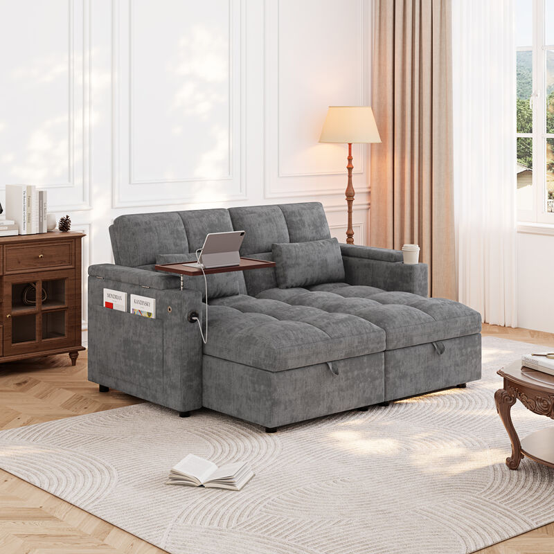 Liswef Modular Sleeper Sofa image number 2