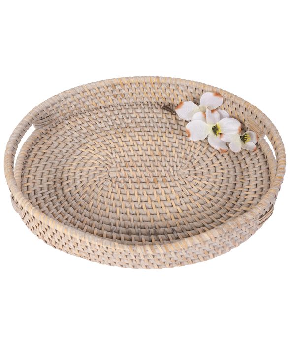 Saboga Home&trade; Oval Vanity Tray