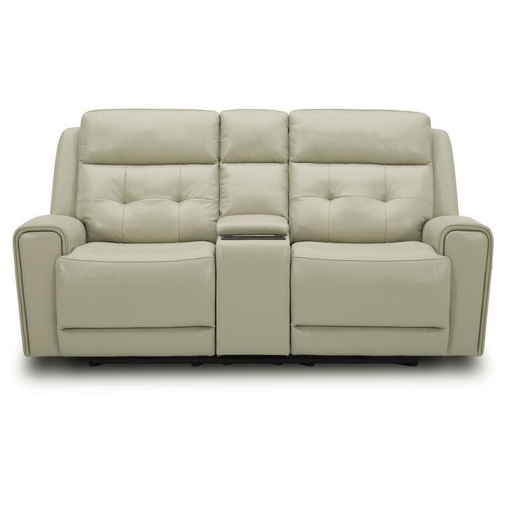 Liberty Furniture Dual Reclining Loveseat w/ Console, Power Headrest, Lumbar with Zero Gravity