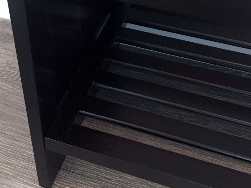 Solid Wood 3 Tier Stackable Storage Rack