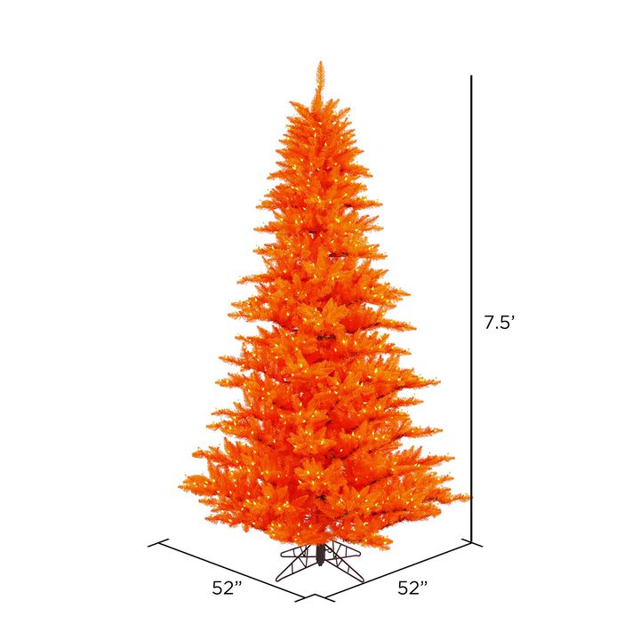 Fir Artificial Christmas Tree, Dura-Lit LED 750