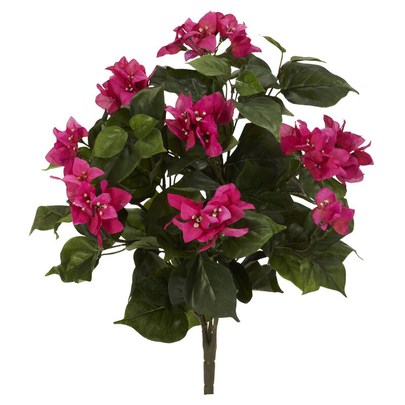 Hivvago 20" Bougainvillea Artificial Plant (Set of 3)