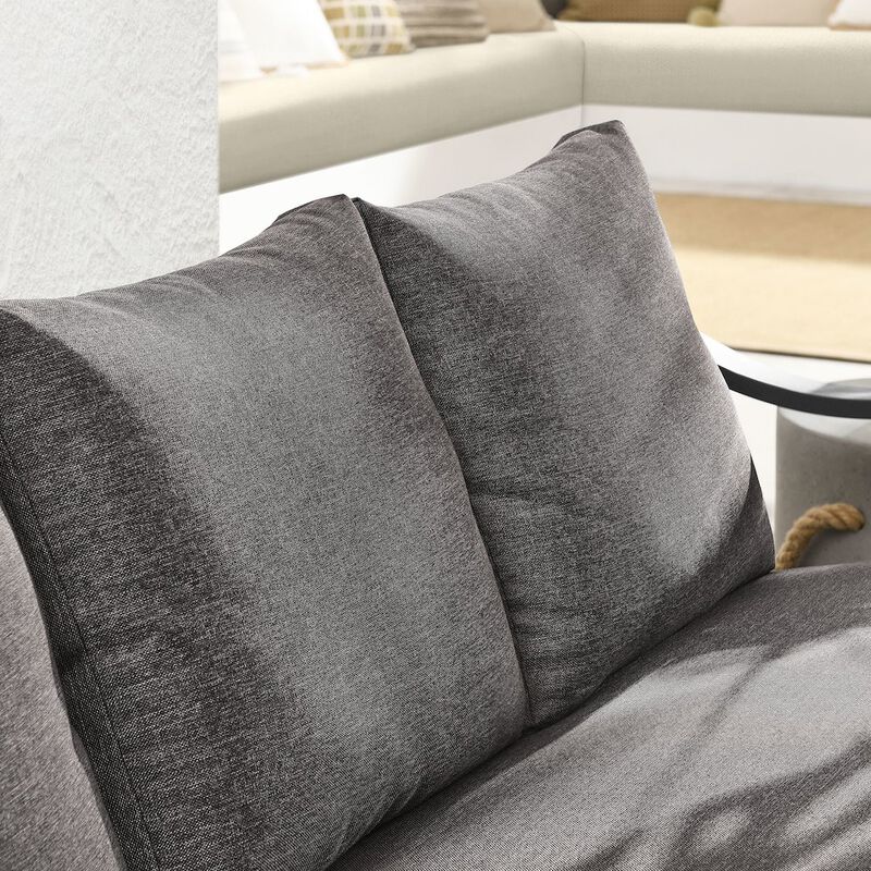 Terrace Outdoor Patio Aluminum Sofa image number 8