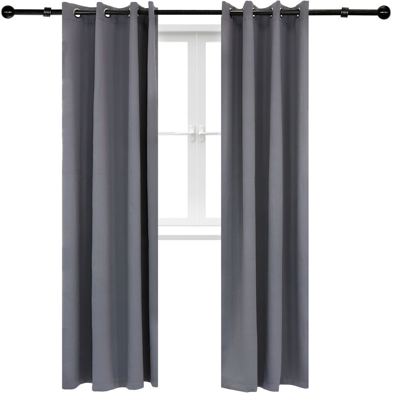 Sunnydaze Outdoor Blackout Curtain Panel - 52 in x 96 in