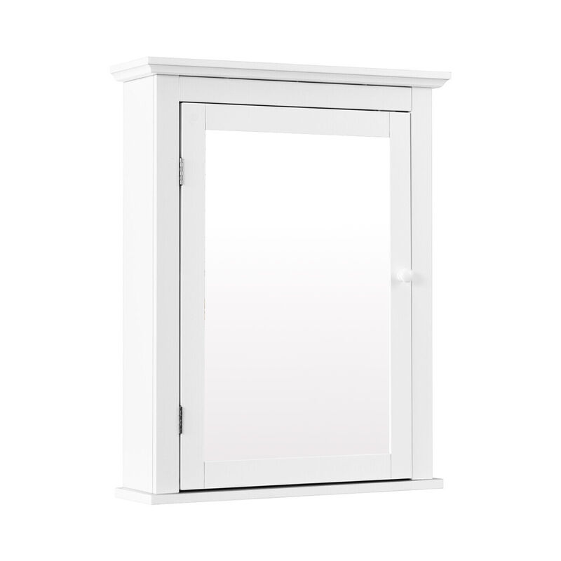 Bathroom Wall Mounted Storage Mirror Medicine Cabinet