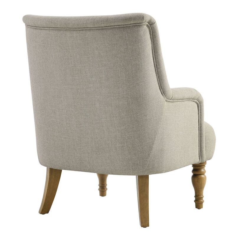 Ellington Fabric Upholstered Accent Armchair image number 4