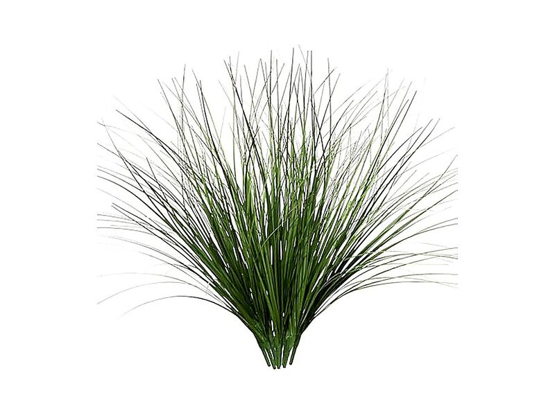 8 Pack 17 Inch Artificial Plants Wheat Grass Greenery Plastic Outdoor Decor image number 0