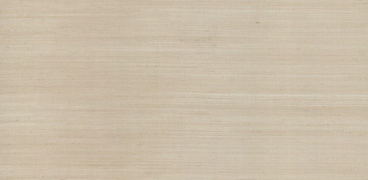 Sisal Grasscloth Silver & Beige Metallic Wallpaper (Set of 2)