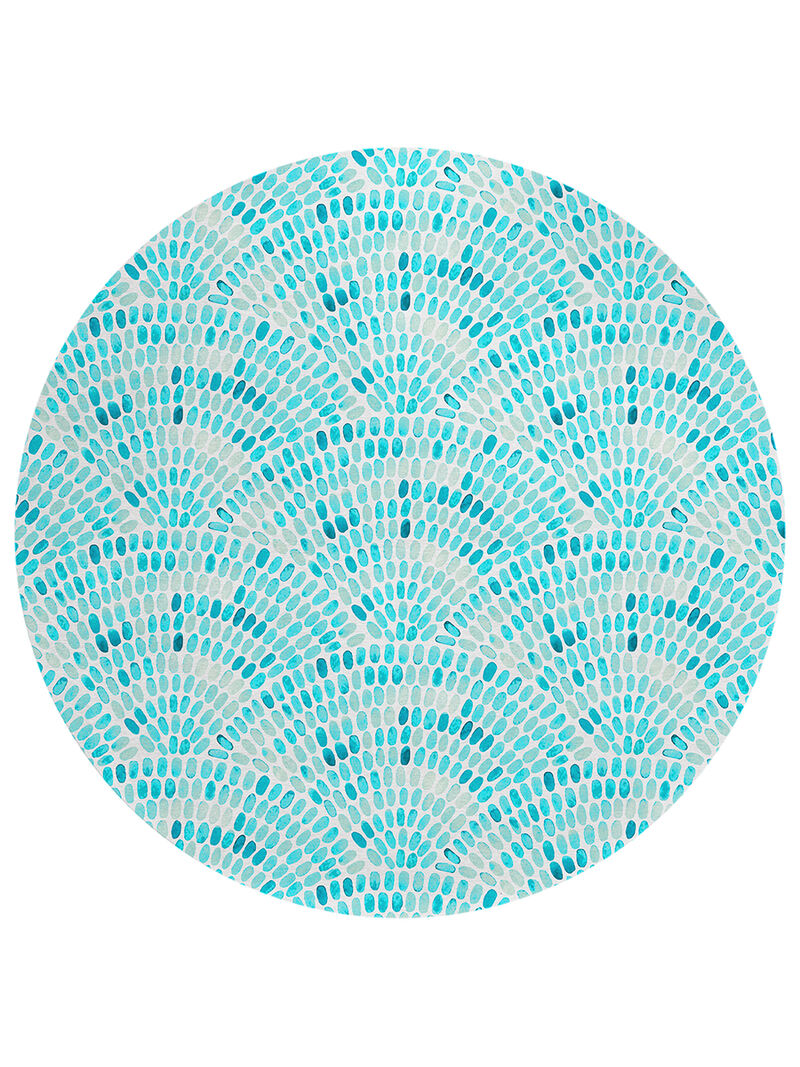 Seabreeze SZ7 Teal 8' Rug