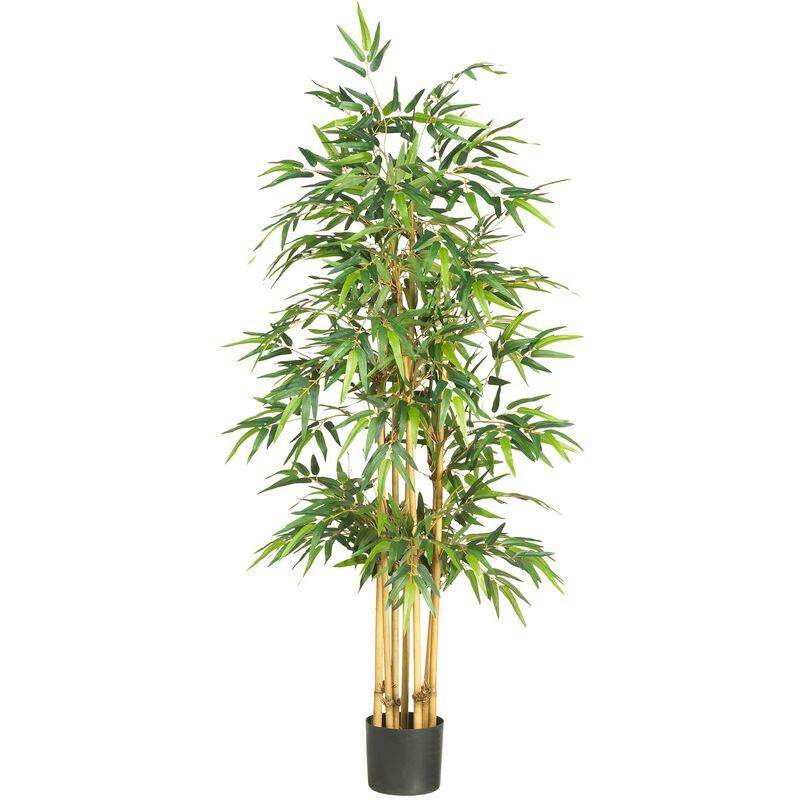 HomPlanti 64" Bamboo Silk Tree image number 1