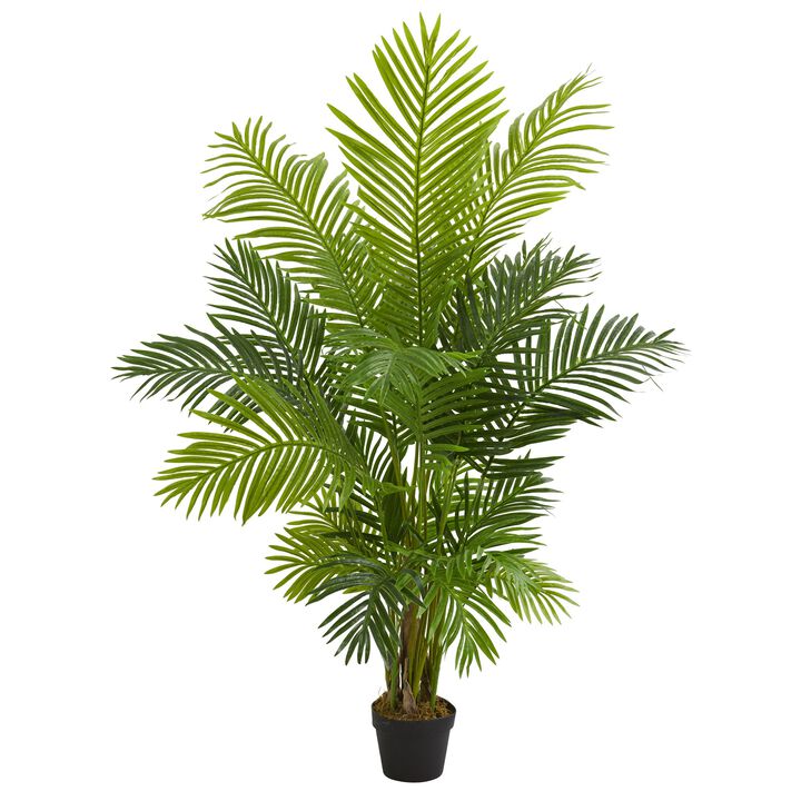 HomPlanti 5 Feet Hawaii Palm Artificial Tree