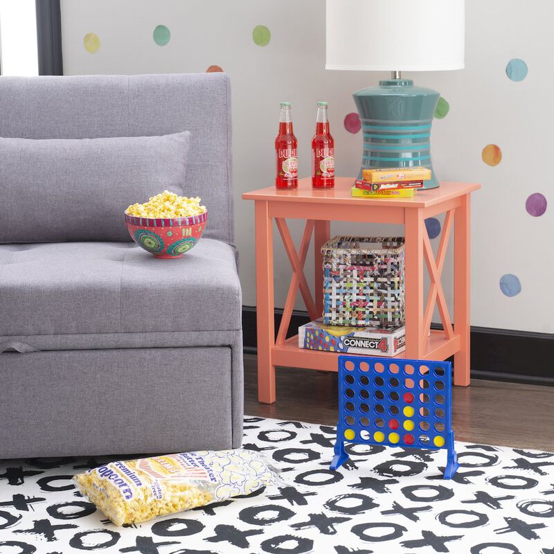 Linon Davis Coral End Table image number 5