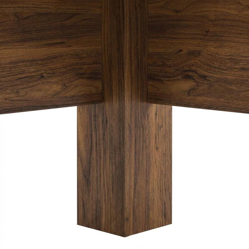 Wood Office Desk And File Cabinet Set With Modern Design And Durable Build image number 6