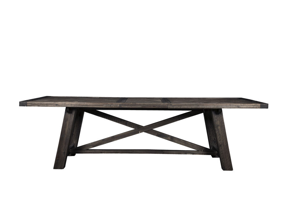 Newberry Extension Dining Table, Salvaged Grey