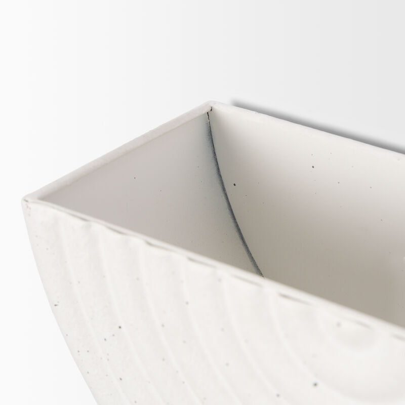 Shilo White Wall Planter (Set of 2)